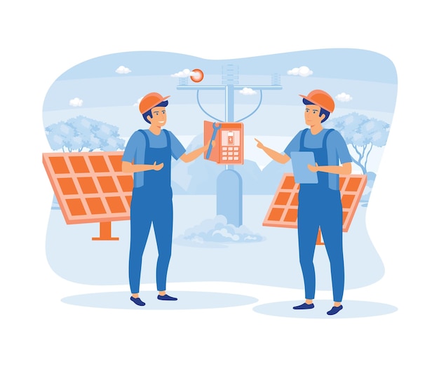 Paneles o turbinas eólicas con el equipo de servicio doméstico para las operaciones de la red eléctrica
