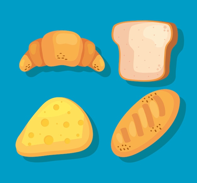 Panes con queso