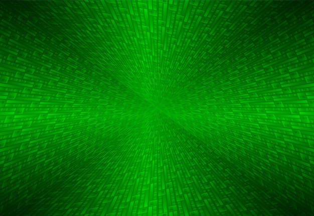 Pantalla de cine LED verde para presentación de películas.