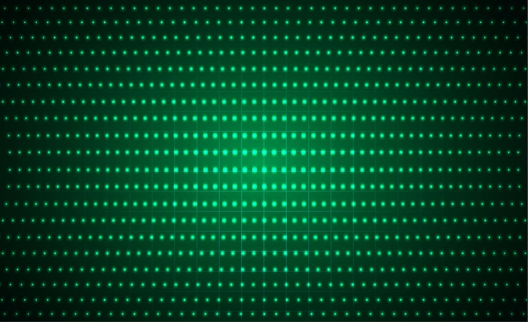 Vector pantalla de cine para presentación de películas. fondo de tecnología abstracta de luz. dirigió