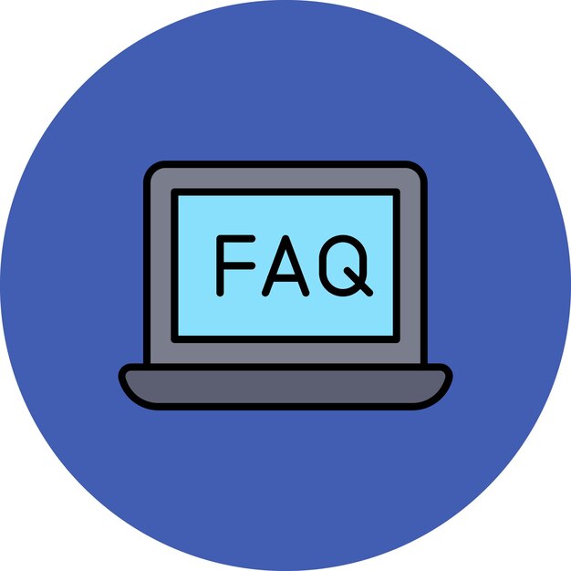 una pantalla de computadora azul y blanca con la palabra en ella
