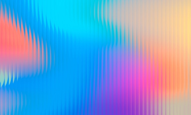 una pantalla de computadora con los colores del arco iris