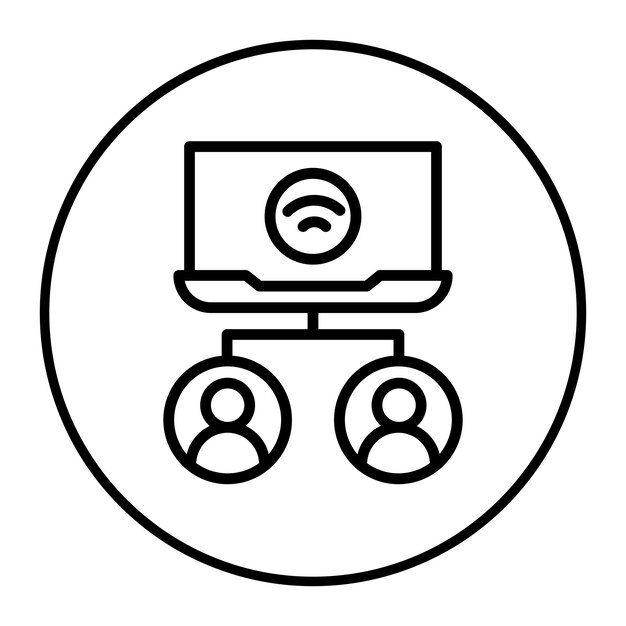 una pantalla de computadora con personas en el medio y las palabras cuatro personas