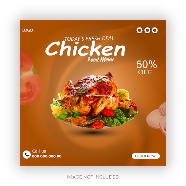 una pantalla de un paquete de carne de pollo con una etiqueta que dice pollo