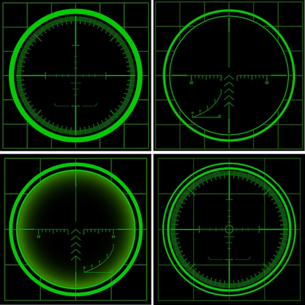 Pantalla de radar