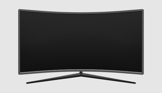 Pantalla de televisión 4k. Pantalla de televisión LCD o LED