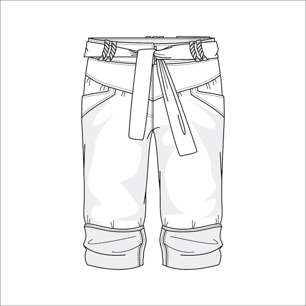 pantalones cortos de la junta pantalones de maqueta