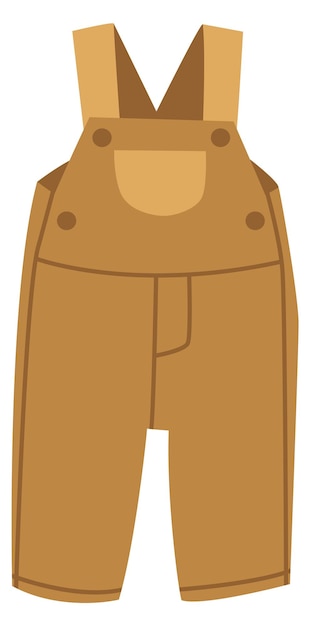 Pantalones de moda para niños icono de color