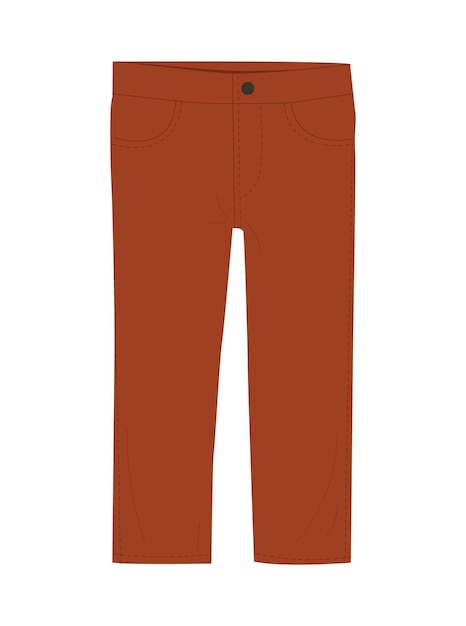 pantalones rojos niños