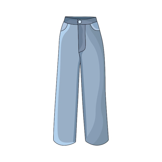 pantalones vaqueros de culottes