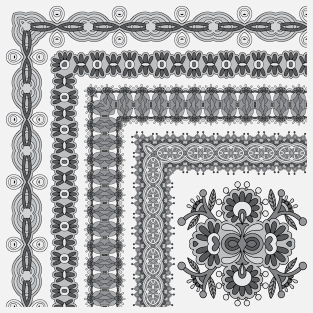 Pañuelo paisley floral ornamental tradicional