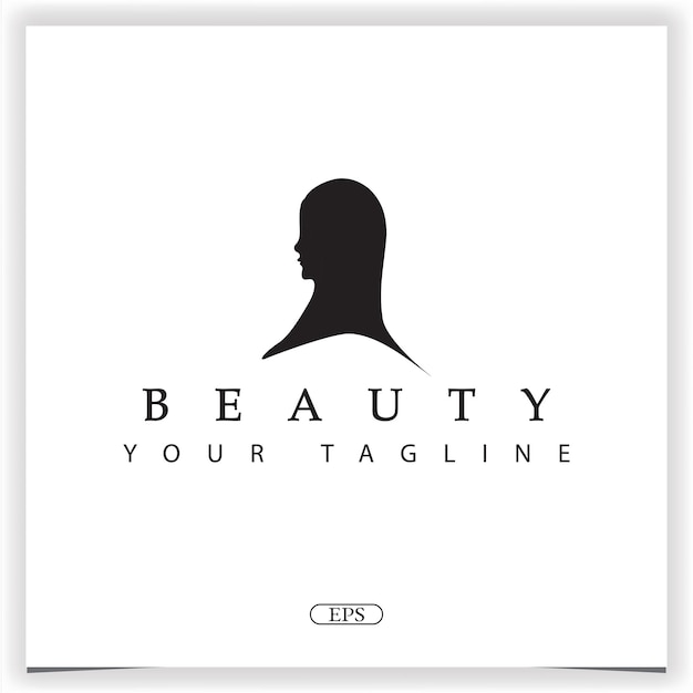 Pañuelo simple logo premium elegante plantilla vector eps 10