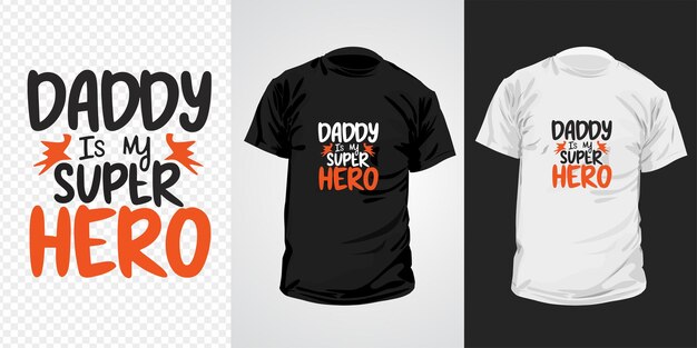 Papá es mi diseño de camiseta de superhéroe