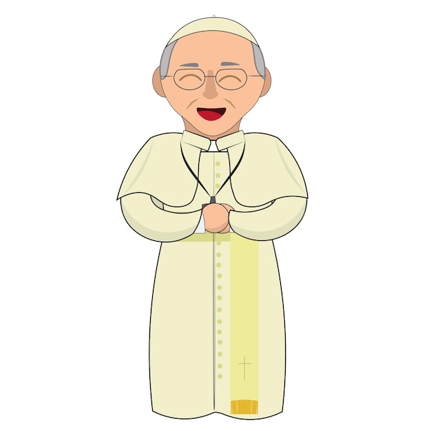 Vector papa francisco