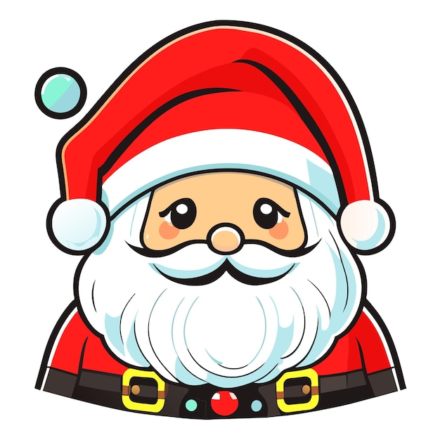 Vector papá noel disfrazado