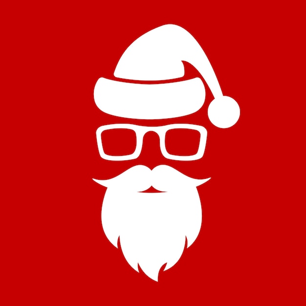 Vector papá noel