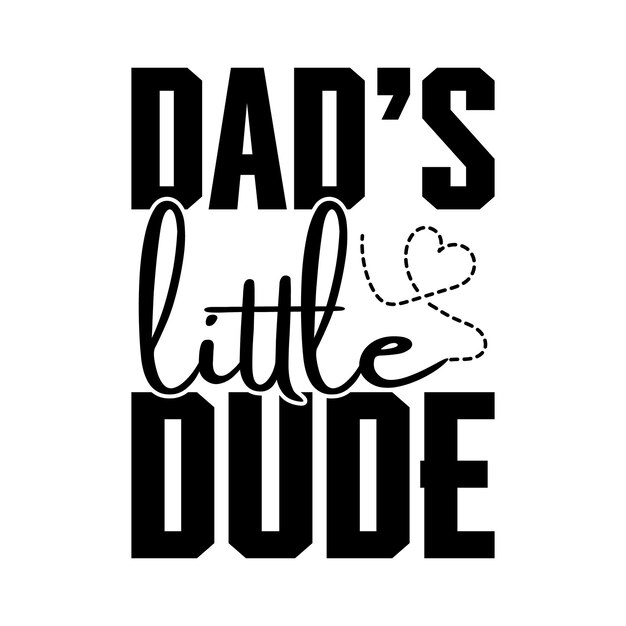 Papá Pequeño Tío Svg Diseño Ilustración vectorial Clipart Eps