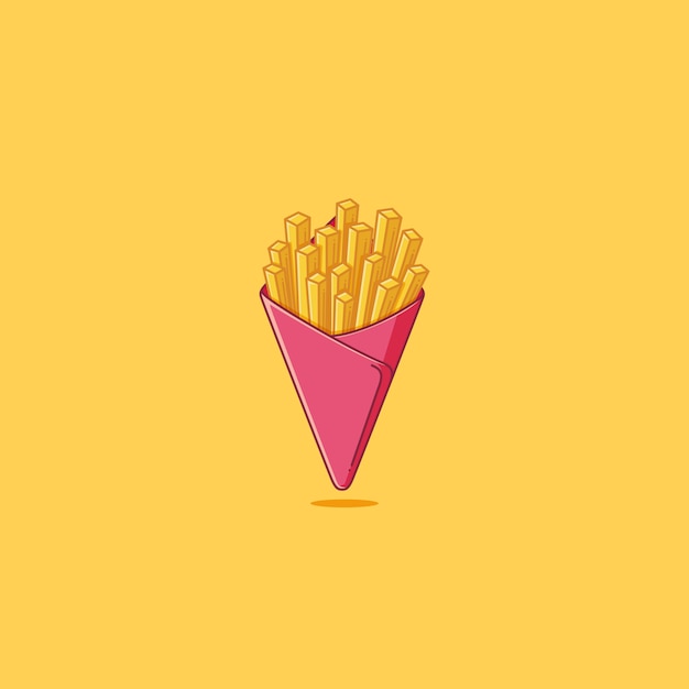 Vector papas fritas