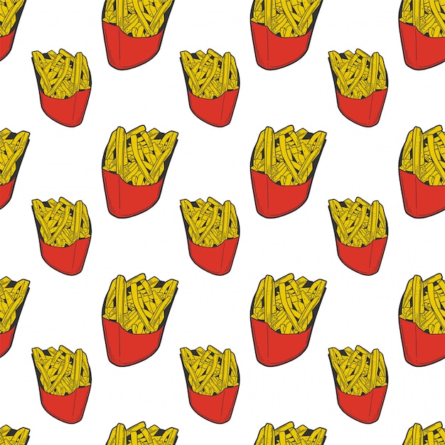 Papas fritas.
