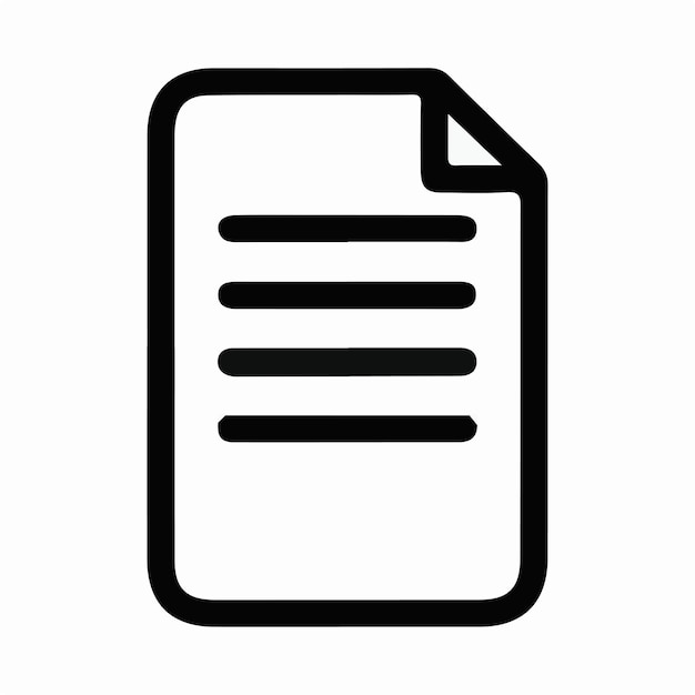 un papel blanco y negro con un fondo blanco que dice archivo