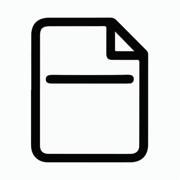 un papel blanco y negro con un rectángulo en el medio