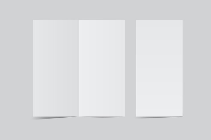 Vector papel en blanco tarjetas de agradecimiento notas papel tarjeta de saludo invitación de boda folleto de tarjeta postal o cualquier trabajo creativo para la presentación de su diseño