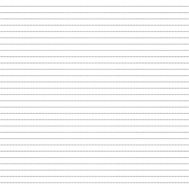 Papel de cuaderno de línea punteada patrón sin costuras para bolas diario rayas negras
