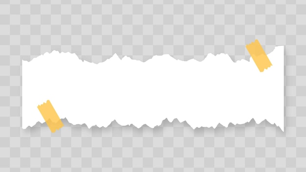 Papel de diseño roto con cinta adhesiva