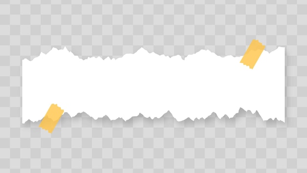 Papel de diseño roto con cinta adhesiva