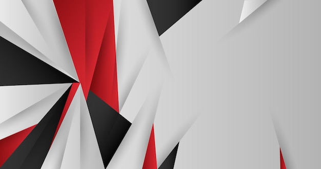 papel de fondo cortado con formas geométricas negras y rojas papel tapiz