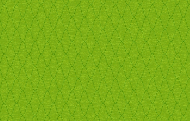 Papel japonés verde y patrón japonés.