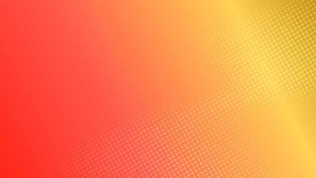 Papel de pared de color naranja rojo con fondo de gradiente
