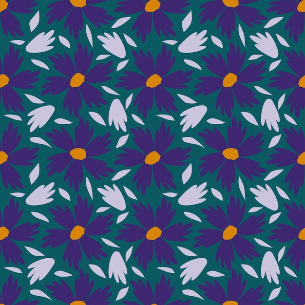 Papel de pared sin costuras patrón de rosa vintage en flores y hojas fondo