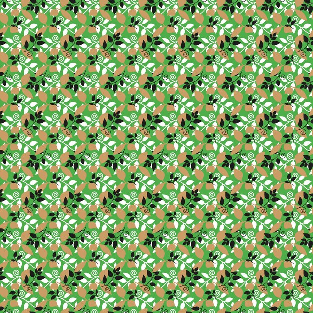 Papel de pared con estampado vectorial de tela de fondo textil sin costuras