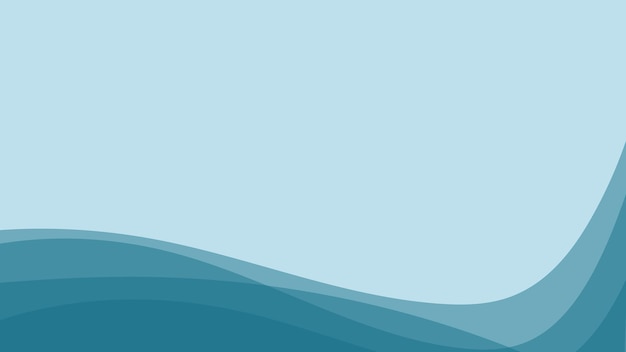 Papel de pared de fondo de gradiente azul para telón de fondo o presentación