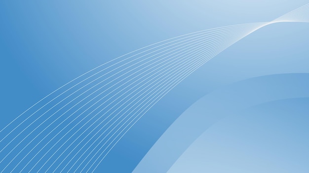 Papel de pared de fondo de gradiente azul para telón de fondo o presentación
