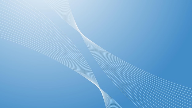 Papel de pared de fondo de gradiente azul para telón de fondo o presentación