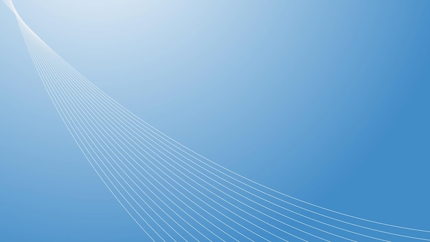 Papel de pared de fondo de gradiente azul para telón de fondo o presentación