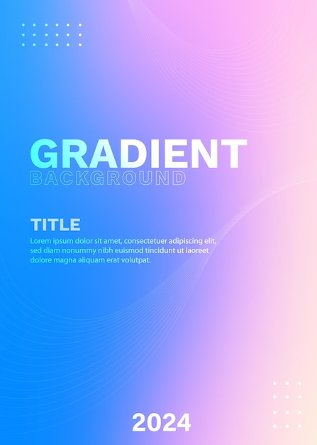 Papel de pared de fondo de luz de movimiento brillante con gradiente colorido
