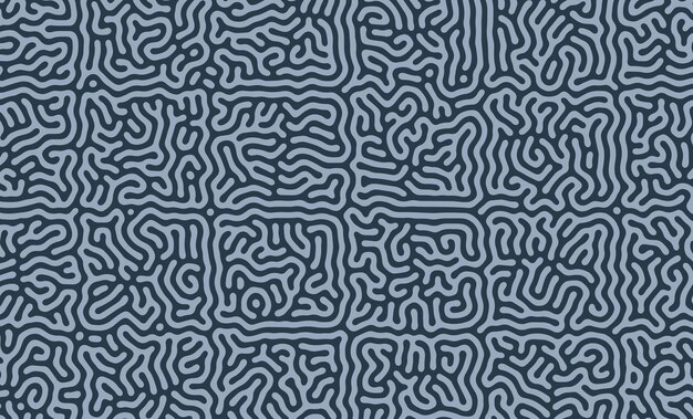 Papel de pared de fondo con patrón de Turing de Bluec monocromo