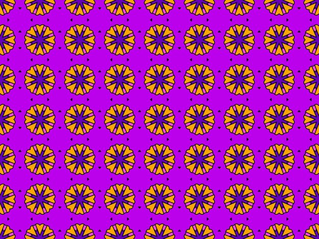 Papel de pared geométrico sin costuras textura diseño artístico simétrico diseño gráfico textil moda patrón de tela