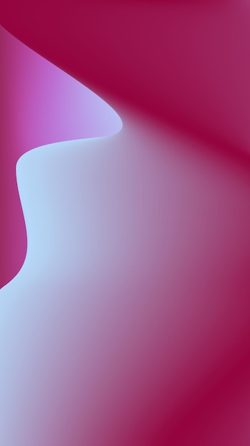 Papel de pared con gradiente ondulado rosado