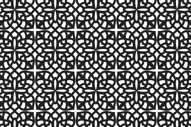Papel de pared de gradiente tierno soñador con patrón de mandala Fondo horizontal vectorial para la meditación