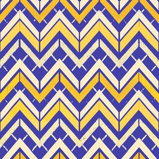 Papel de pared de ilustración vectorial de textura abstracta geométrica con rayas zigzag sin costuras