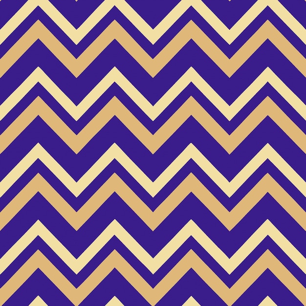 Papel de pared de ilustración vectorial de textura abstracta geométrica con rayas zigzag sin costuras