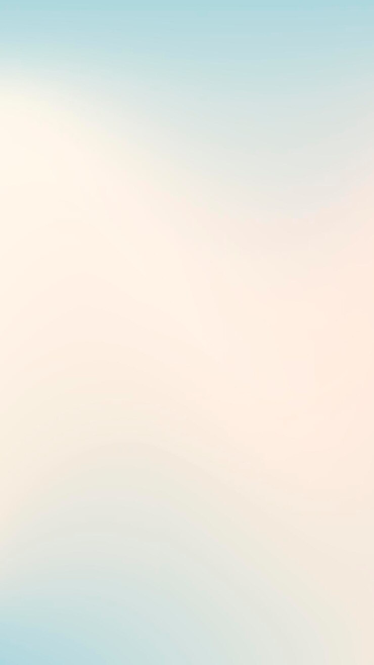 Vector papel de pared móvil azul estético con gradiente pastel vector de fondo hd