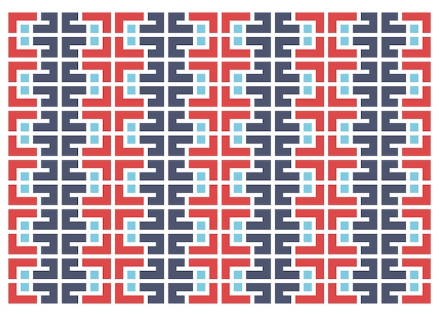 Papel de pared retro composición abstracta moderna con formas geométricas forma geométrica cuadrada