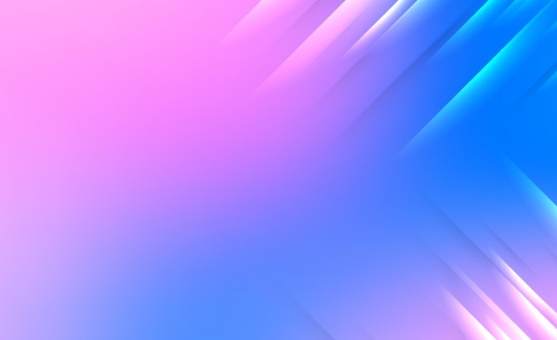 Papel de pared vectorial de gradiente colorido con efecto de movimiento borroso suave
