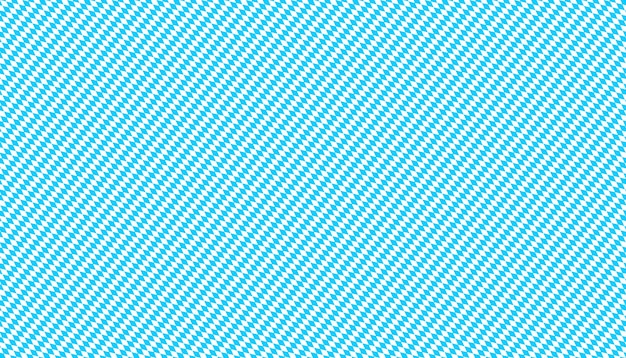 Papel pintado bávaro. Plantilla sin costuras para telas tradicionales de Oktoberfest, manteles y vestidos dirndl. Diamantes diagonales azules y blancos. Patrón de rombos a cuadros.