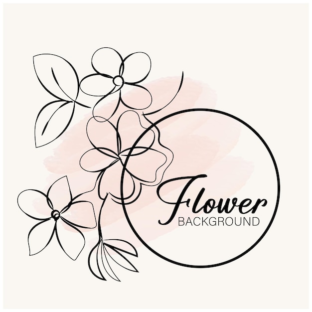 Papel pintado floral acuarela pintado a mano